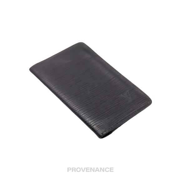 🔴 Louis Vuitton Pocket Organizer Wallet - Black Epi Leather - Picture 4 of 8